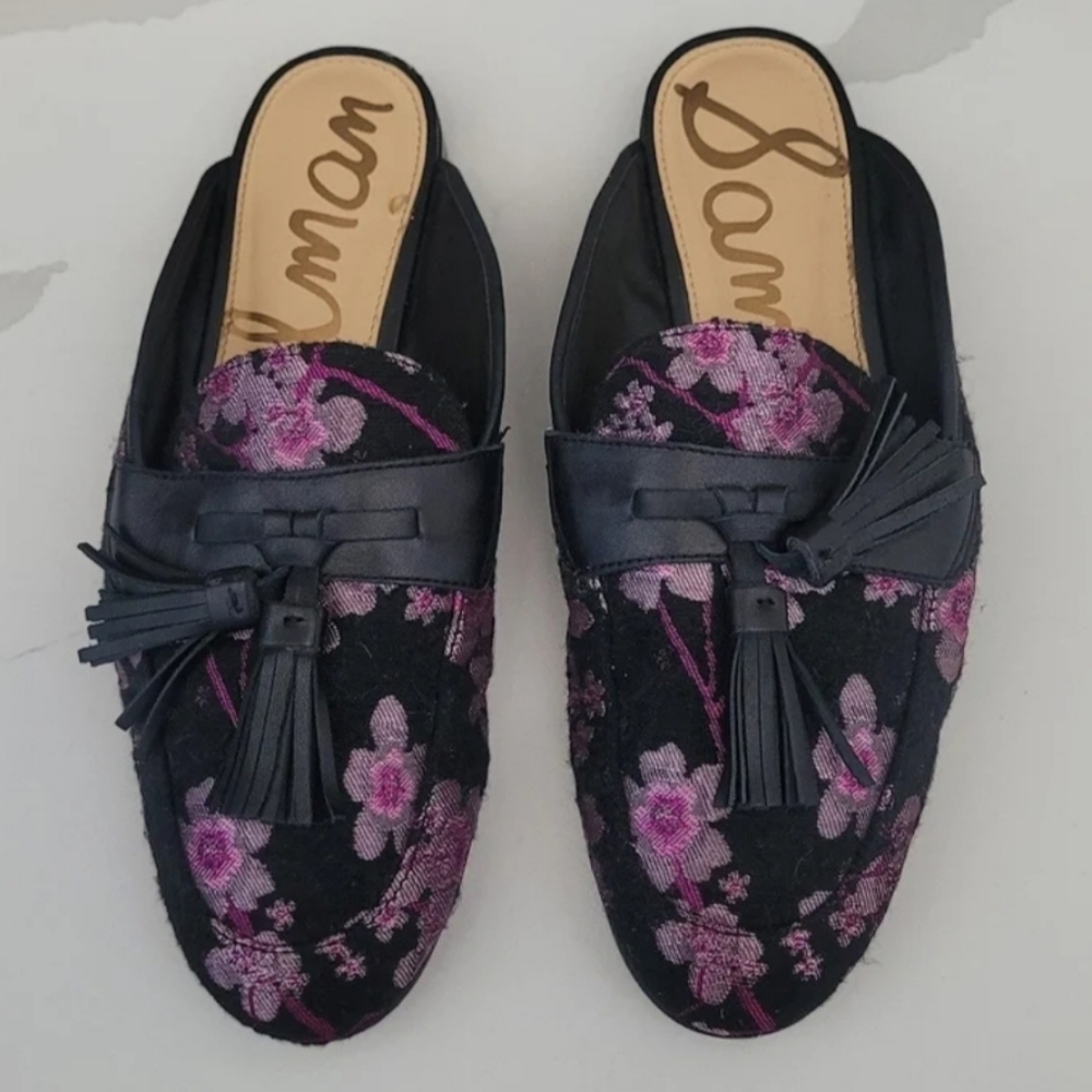 Sam Edelman Cherry Blossom mules women's size 6.5